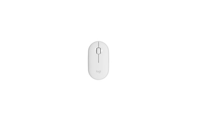 Logitech M350 WIRELESS MOUSE & Bluetooth Compact PC & MAC - White